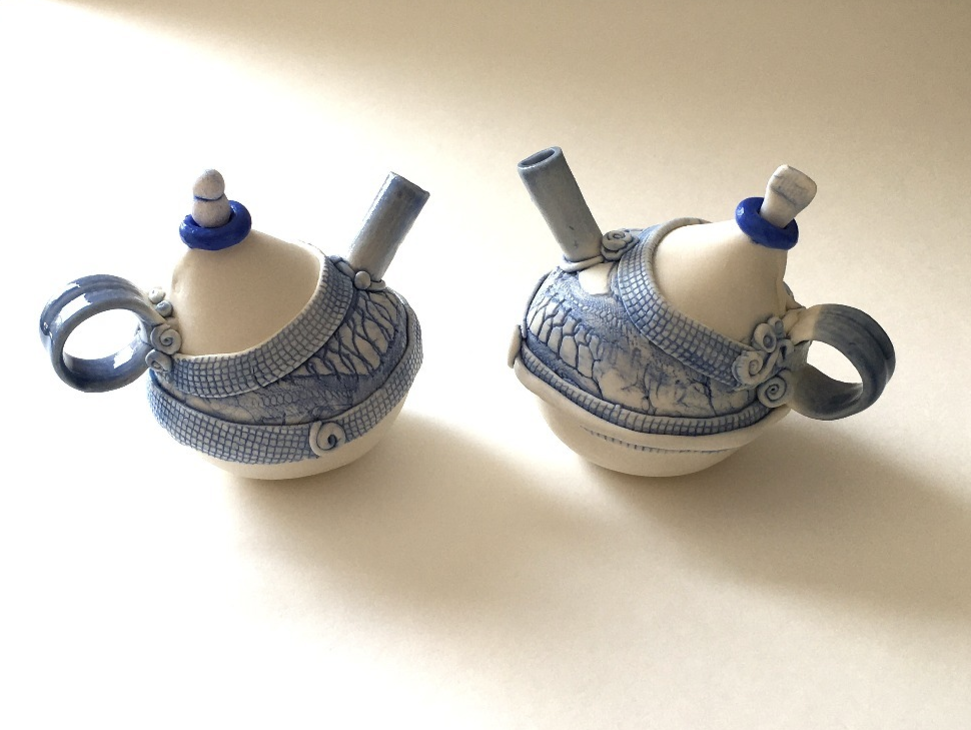 Susie Bruce - Two Tiny Teapots