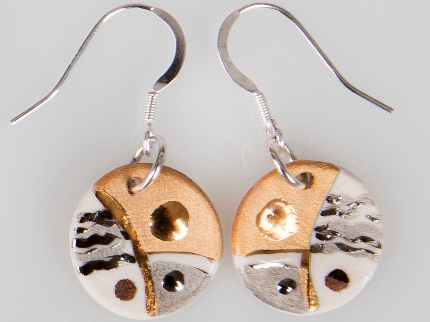 Kerry Richardson - Keramika Earrings II