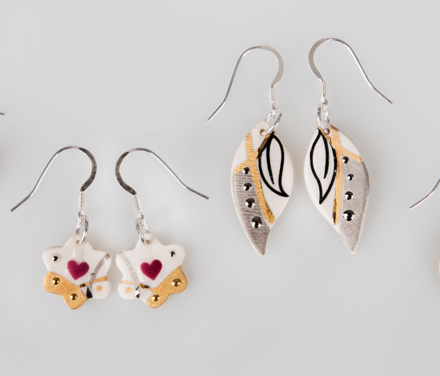 Kerry Richardson - Keramika Earrings I