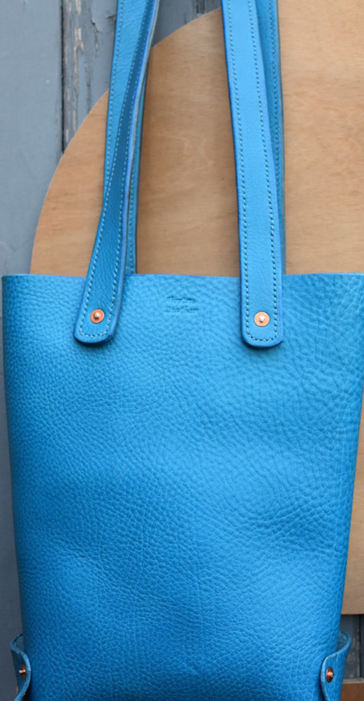 Sarah Woodcock - Blue bags