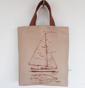 Canvas Boat Stripe Bag